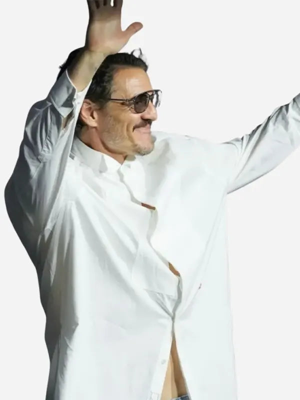 Comic-Con 2026 Pedro Pascal White Shirt