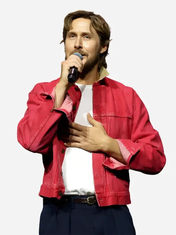 Comic Con 2026 Ryan Gosling Red Jacket