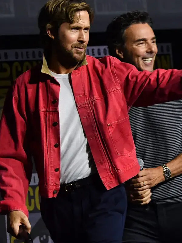 Comic Con 2026 Ryan Gosling Red Jacket