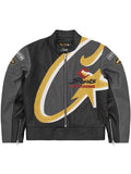 Corteiz Leather Jacket Dave