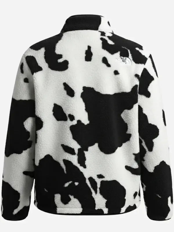 Cow Print North Face Jacket
