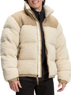 The North Face High Pile Fleece Nuptse Puffer Jacket