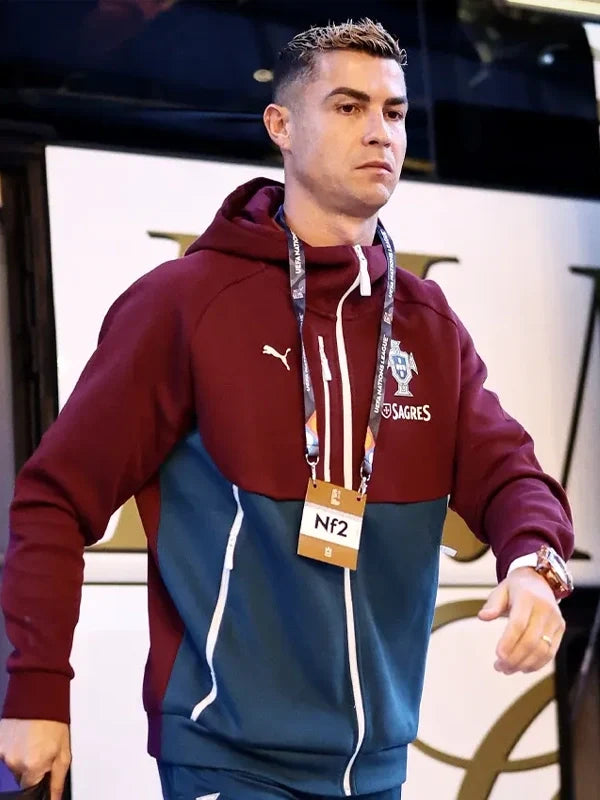Cristiano Ronaldo Portugal National Team Tech Hooded Jacket