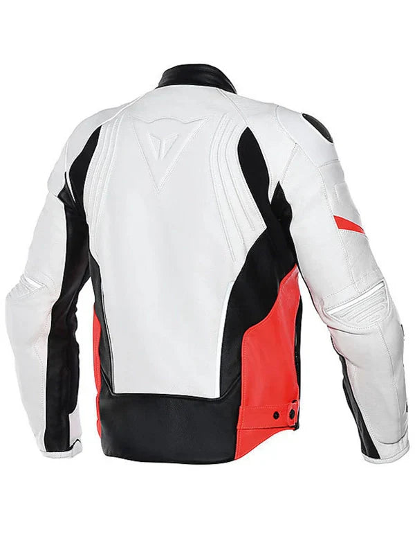 Dainese Leather Jacket White