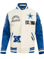 Dallas Cowboys Modern Classic Rib Varsity Jacket