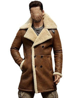 Dark-Brown-Shearling-Jacket-Suede-Buy