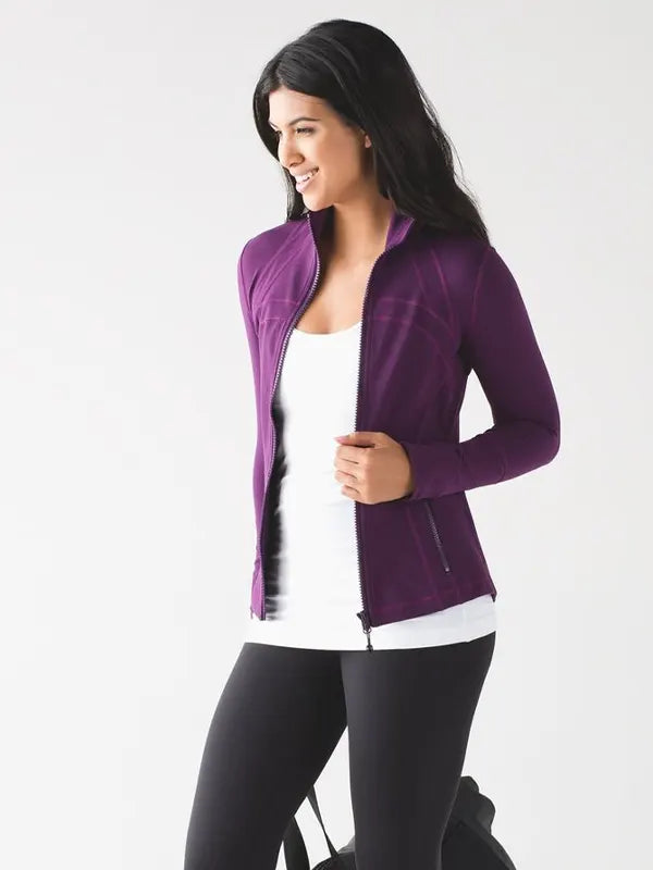 Dark Purple Lululemon Define Jacket