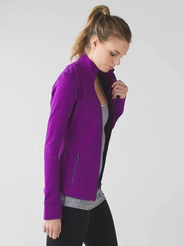 Dark Purple Lululemon Define Jacket