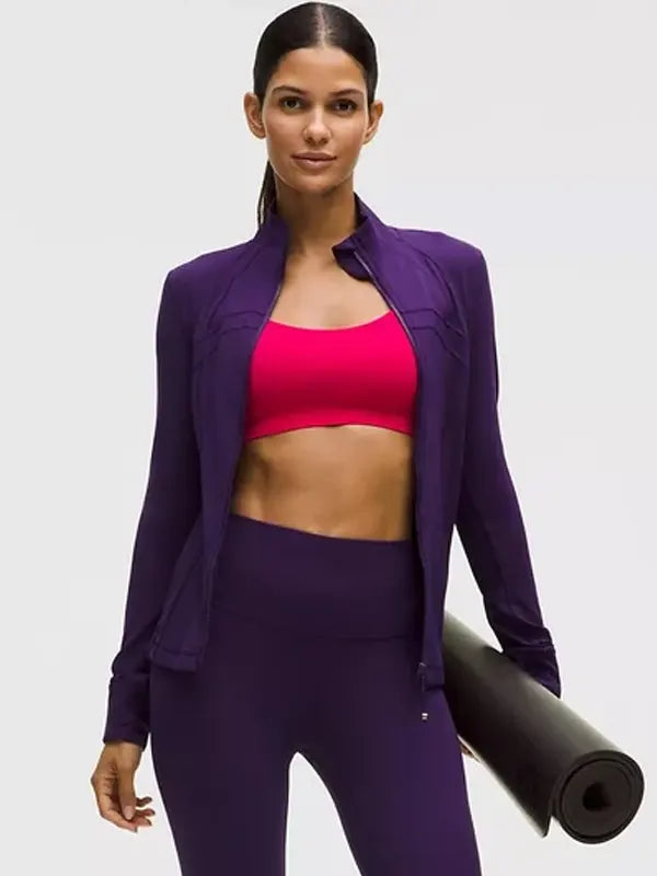 Dark Purple Lululemon Define Jacket