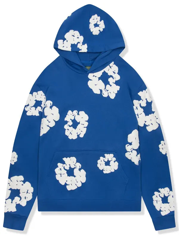 Denim Tears Hoodie Dark Blue