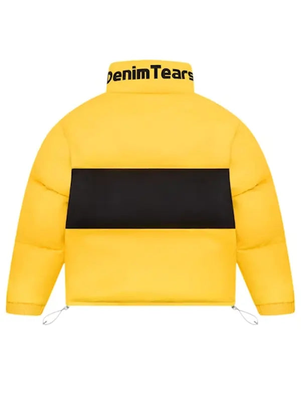 Denim Tears Puffer Jacket Yellow