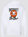 Detroit Bad Boys Hoodie White