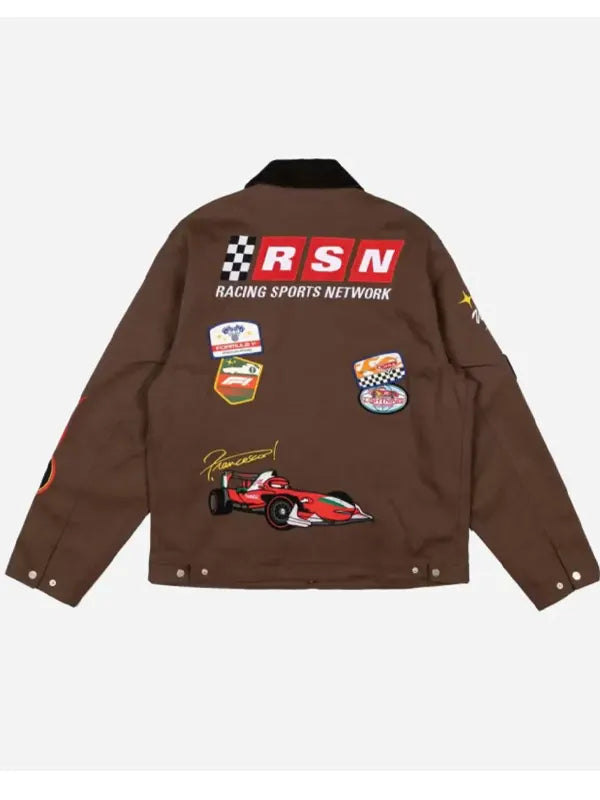Disney and Pixar’s Cars F1 Lightning McQueen Racing Jacket