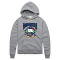 Dodgers Hello Kitty Hoodie In Gray