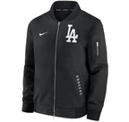 Dodgers Nike Bomber Jacket Black