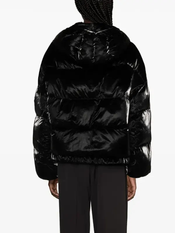 Dolce And Gabbana Black Puffer Jacket