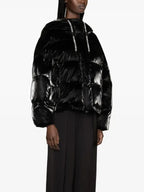 Dolce And Gabbana Black Puffer Jacket