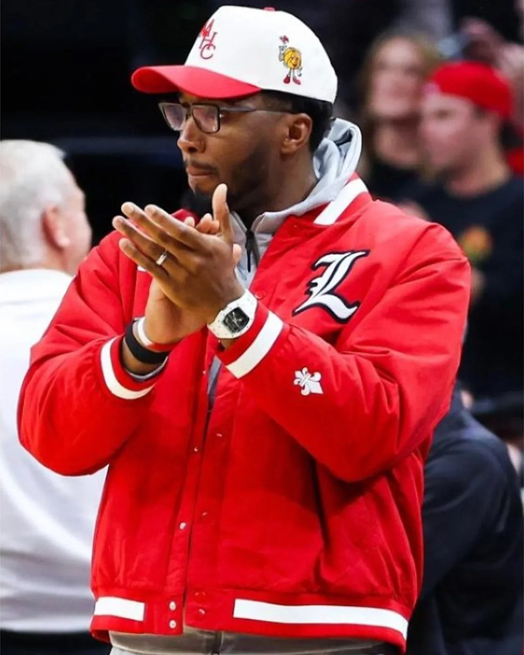 Donovan-Mitchell-Louisville-Cardinals-Satin-Jacket