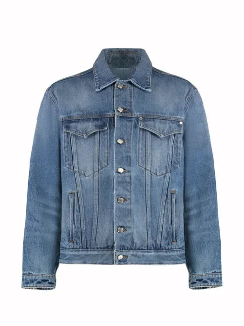 Brad Pitt Sebastian International Festival Denim Jacket