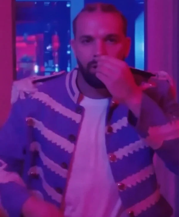 FOMO Stream Drake Cheetah Print Jacket