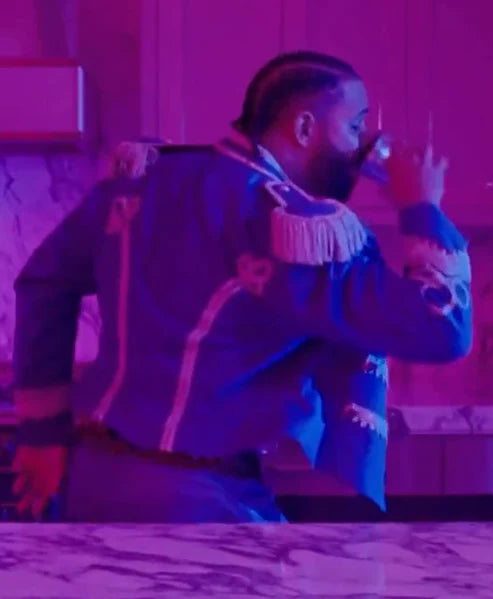 FOMO Stream Drake Cheetah Print Jacket