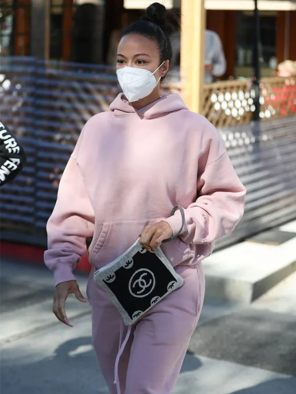 Draya Michele Pink Hoodie