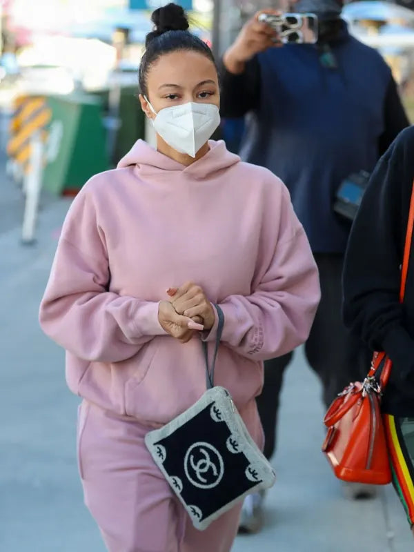 Draya Michele Pink Hoodie
