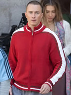 Outer Banks S05 Drew Starkey Red jacket
