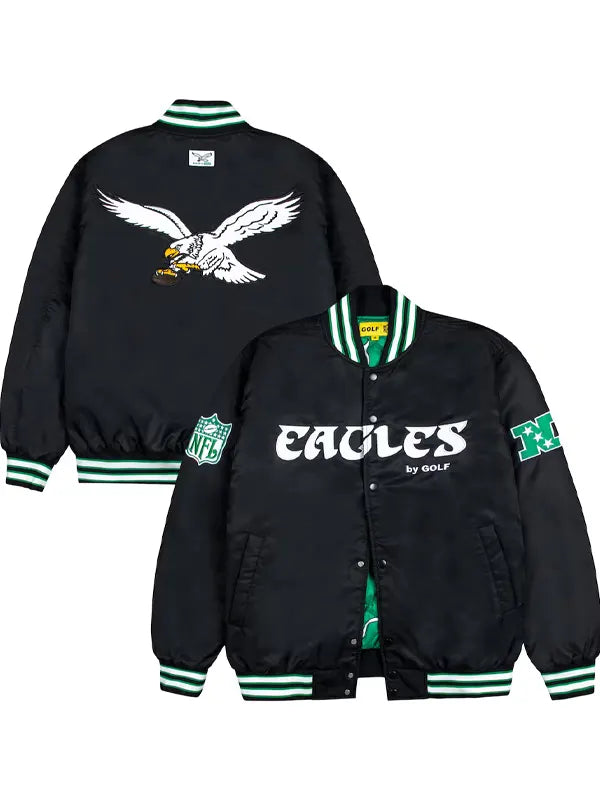 Eagles Letterman Jacket By Golf Wang