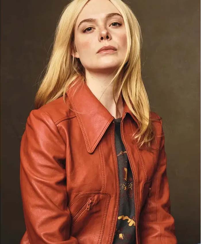 Elle Fanning Margo’s Got Money Troubles Event Margo Millet  Jacket