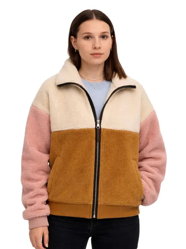 Ellie Henry Run Away S01 Sherpa Jacket