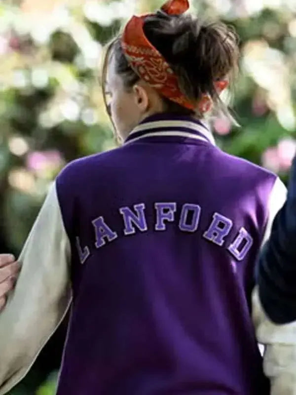 Ellie de Lange Run Away S01 Varsity Jacket