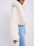 Next Gen NYC S02 Emira D’Spain White Fur Jacket