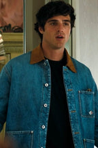Euphoria Season 3 Nate Jacobs Blue Denim Jacket