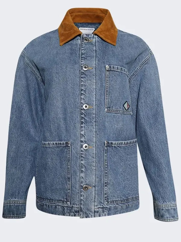 Euphoria Season 3 Nate Jacobs Blue Denim Jacket
