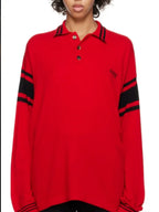 Euphoria S03 Zendaya Coleman Red Stripe Sweatshirt