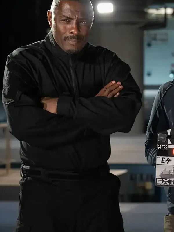 Extraction 3 Idris Elba Black Jacket