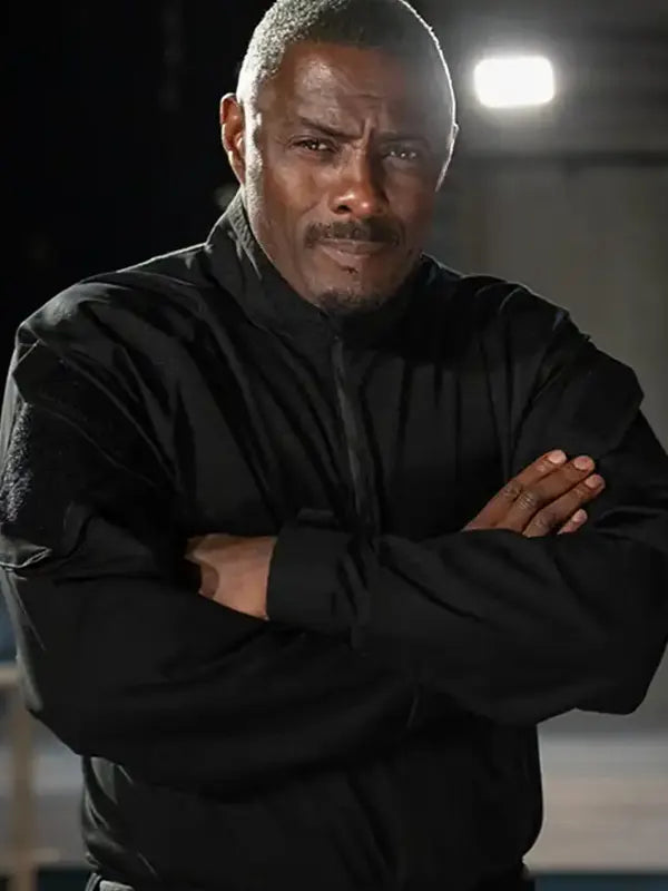 Extraction 3 Idris Elba Black Jacket