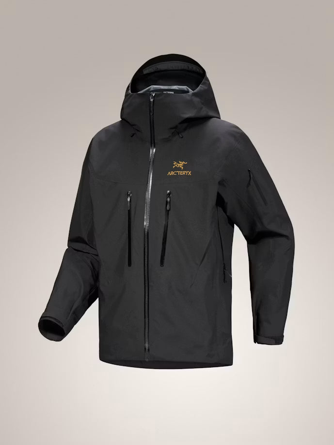 Arcteryx Alpha Sv 24k Gold Black Jacket