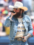 FIFA World Cup 2026 Final Post Malone Denim Jacket