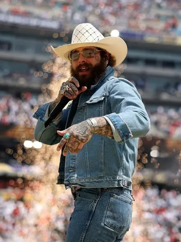 FIFA World Cup 2026 Final Post Malone Denim Jacket
