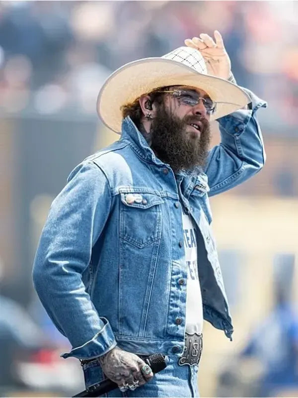 FIFA World Cup 2026 Final Post Malone Denim Jacket