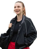 Ted Lasso S04 Faye Marsay Black Bomber Jacket