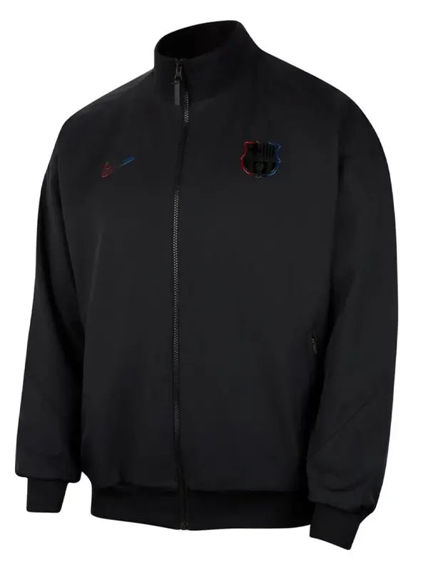 Fc Barcelona Jacket Black