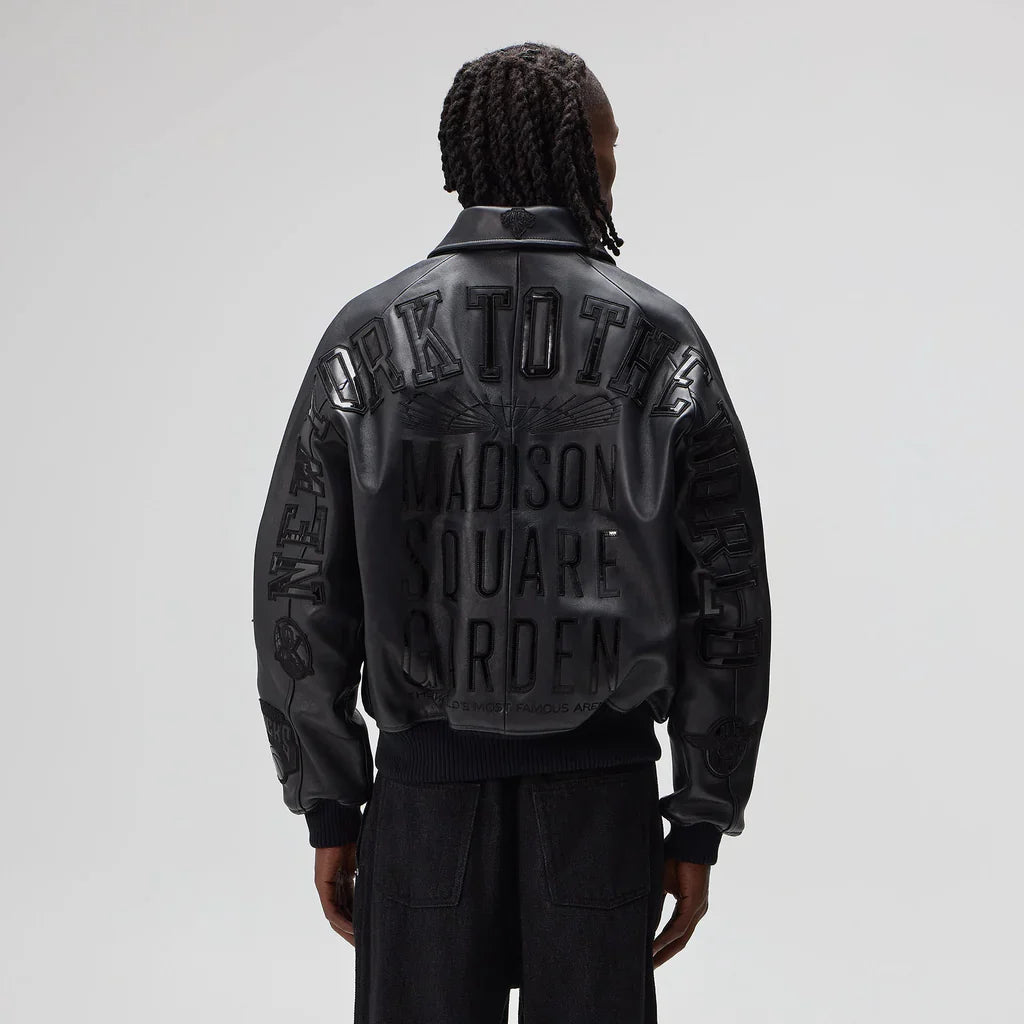 Kith Knicks Leather Jacket