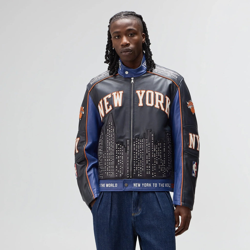 Kith Knicks Leather Jacket