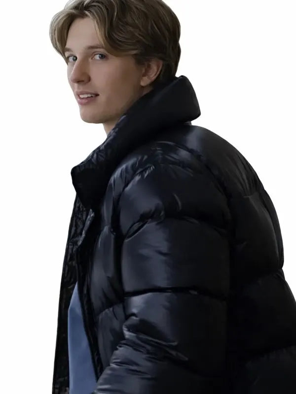 Finding Her Edge 2026 Brayden Elliot Black Puffer Jacket