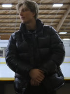 Finding Her Edge 2026 Brayden Elliot Black Puffer Jacket