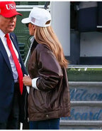 Melania Trump Leather Jacket