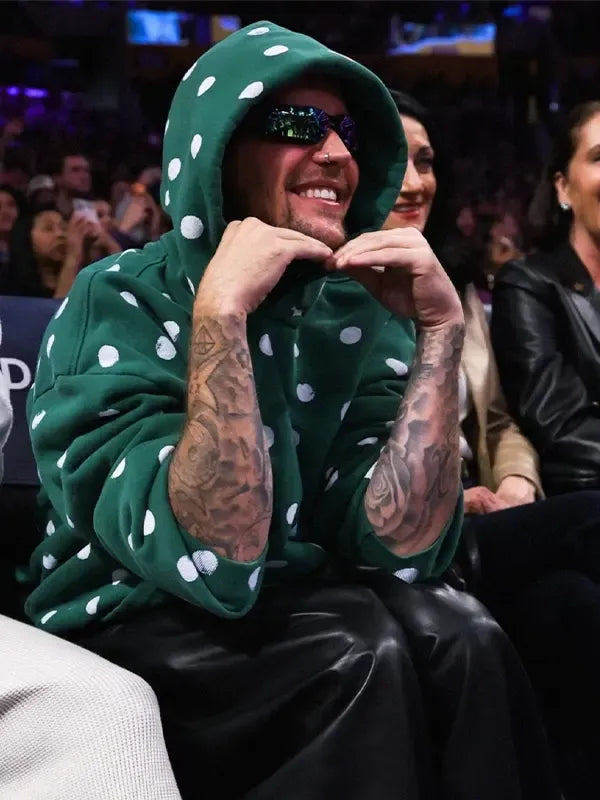 FleeceGreenJustinBieberGreenHoodie2026